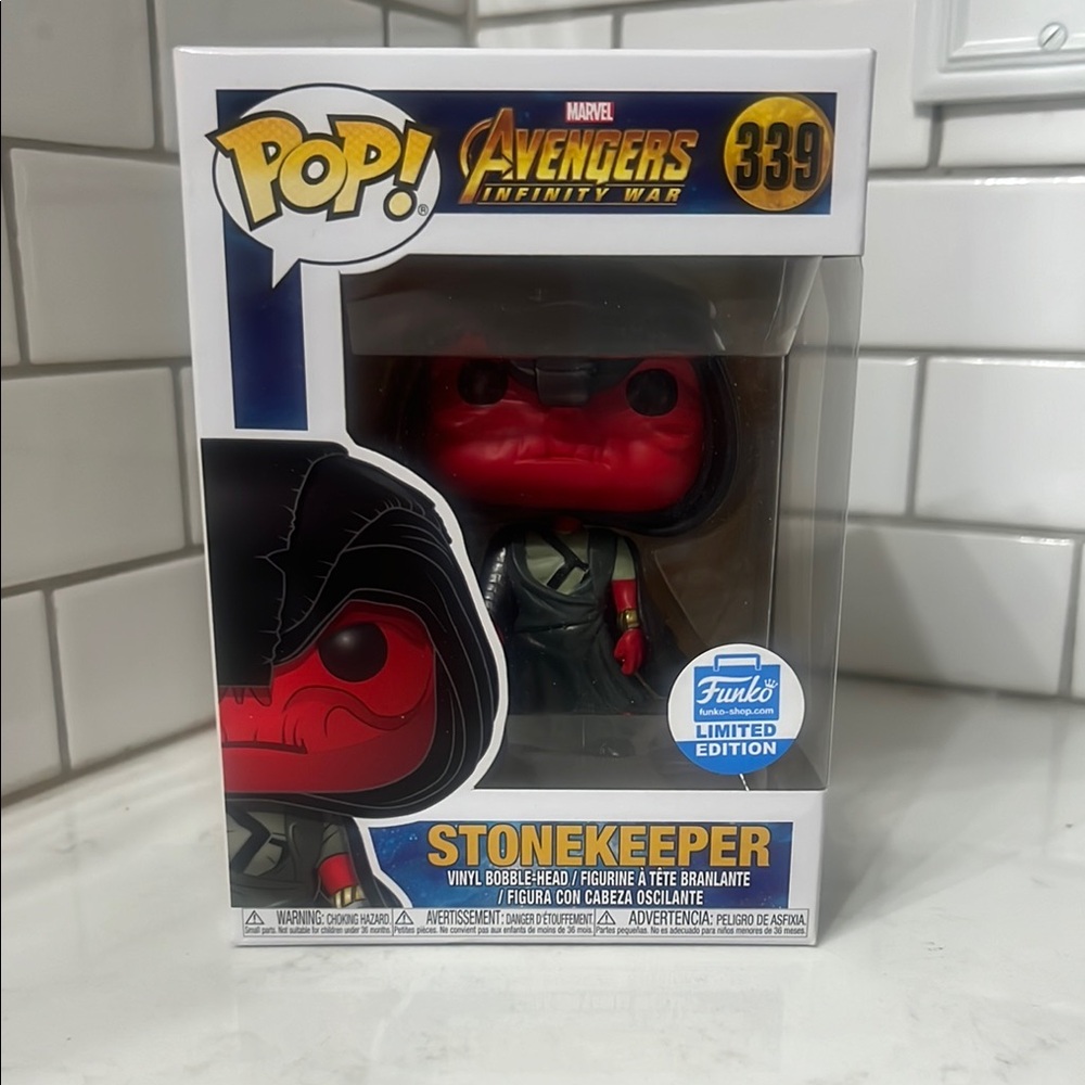 Funko Stonekeeper Pop! Red and Black Vinyl Figure